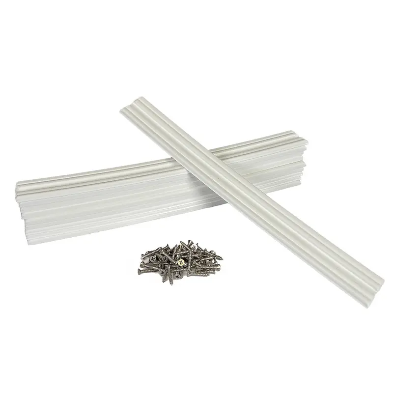 Caliber Marine Slides – 1.5"×15" White Slide Track Set (10-Pack) 1