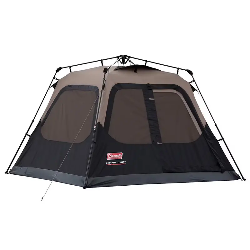 Coleman 4-Person Instant Cabin Tent – Black, Easy-Pitch Design 1