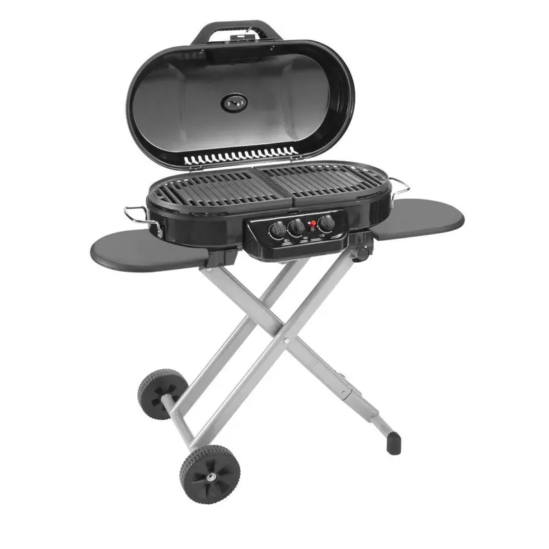 Coleman Roadtrip 285 Portable Propane Grill – Stand-Up Design, 285 Sq In Cooking Area [2000033052] 1