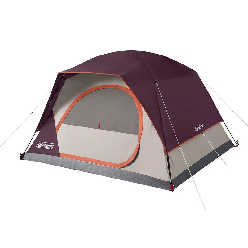 Coleman Skydome 4-Person Camping Tent In Blackberry Tone – Model 2206800 1