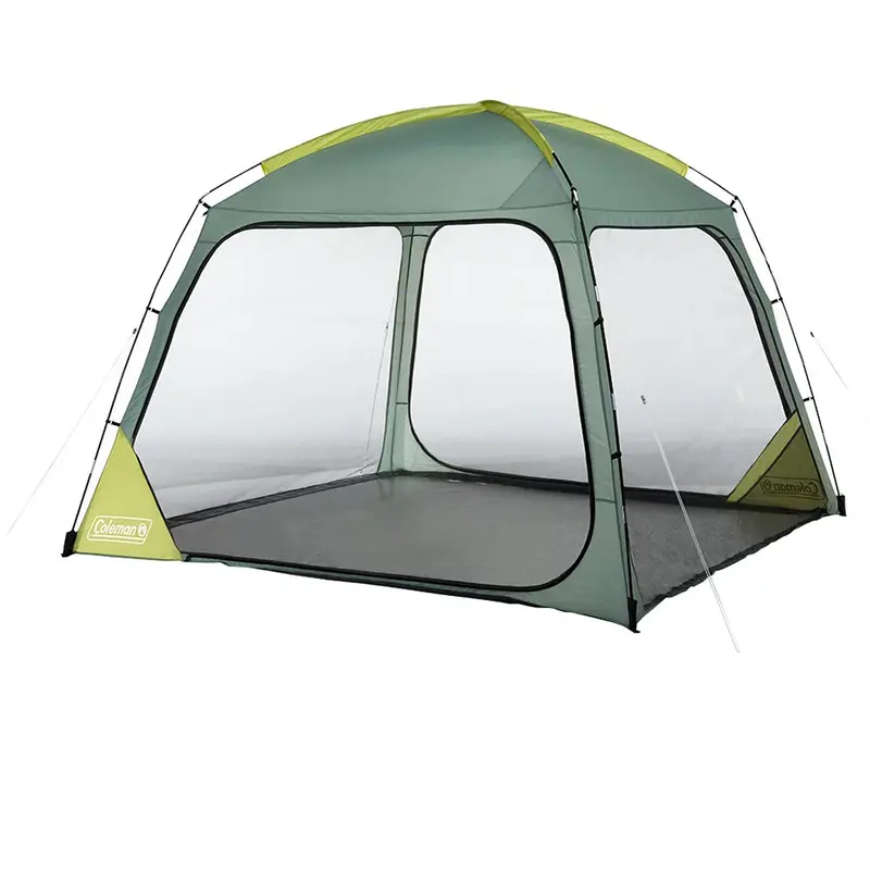 Coleman Skyshade 10' X 10' Pop-Up Screen Canopy In Moss Green 1