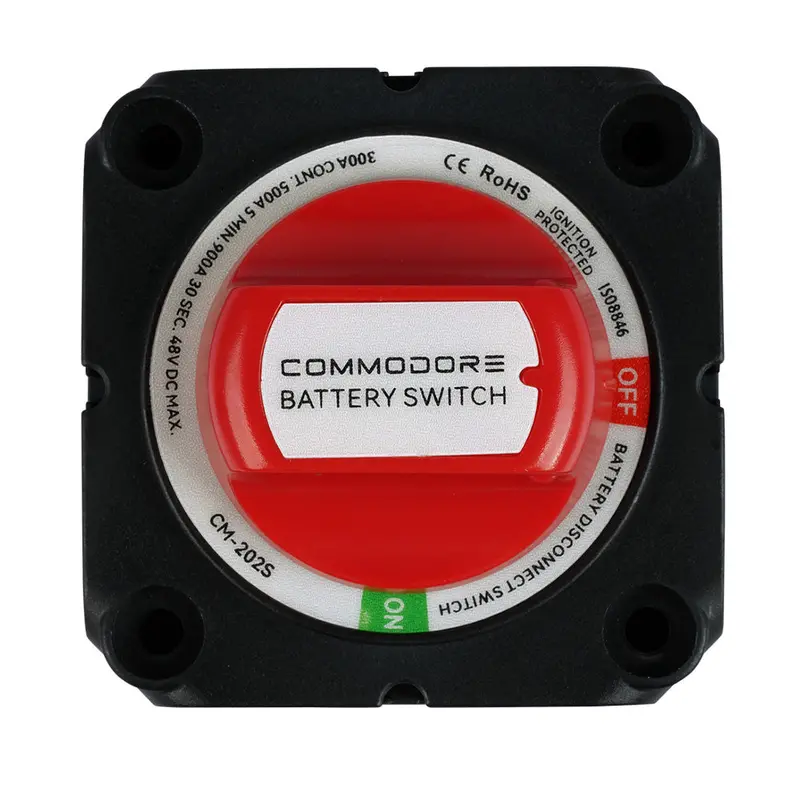 Commodore Cm-202S On/Off Battery Isolation Switch For Marine Systems 1