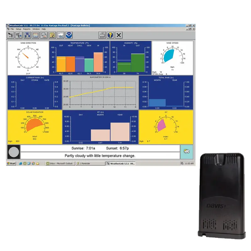 Davis Instruments Weatherlink Live Wireless Weather Station Hub 1