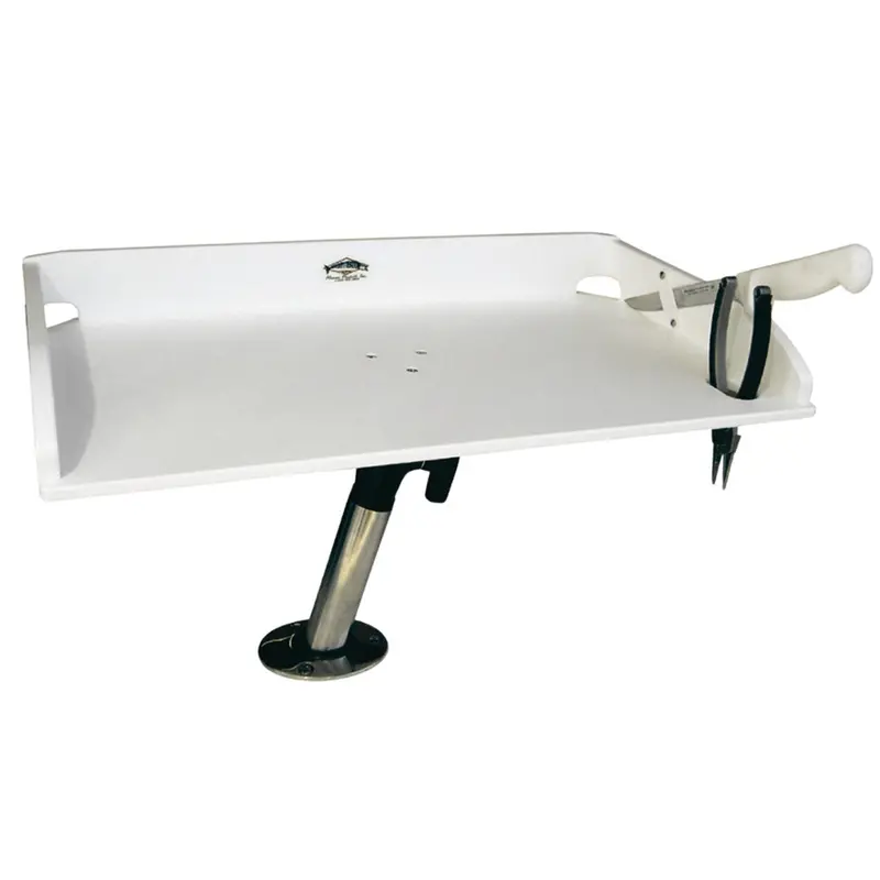 Deep Blue Marine Folding Bait Table – 14" X 11" Filet Board With Non-Slip Surface [Msk-6] 1