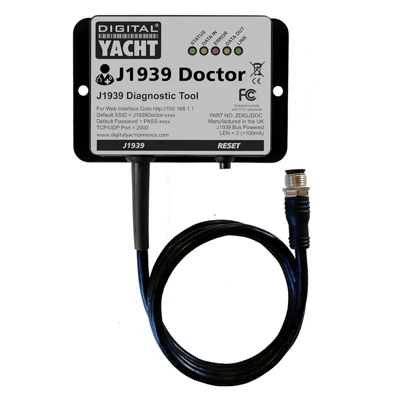 Digital Yacht J1939 Doctor – Portable Diagnostic Tool For J1939 Can Bus Systems 1