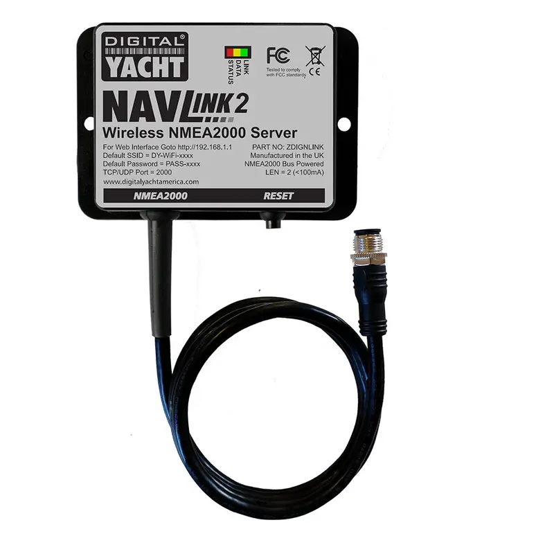 Digital Yacht Navlink 2: Nmea 2000 To Wi-Fi Gateway For Marine Data Networking [Zdignlink] 1