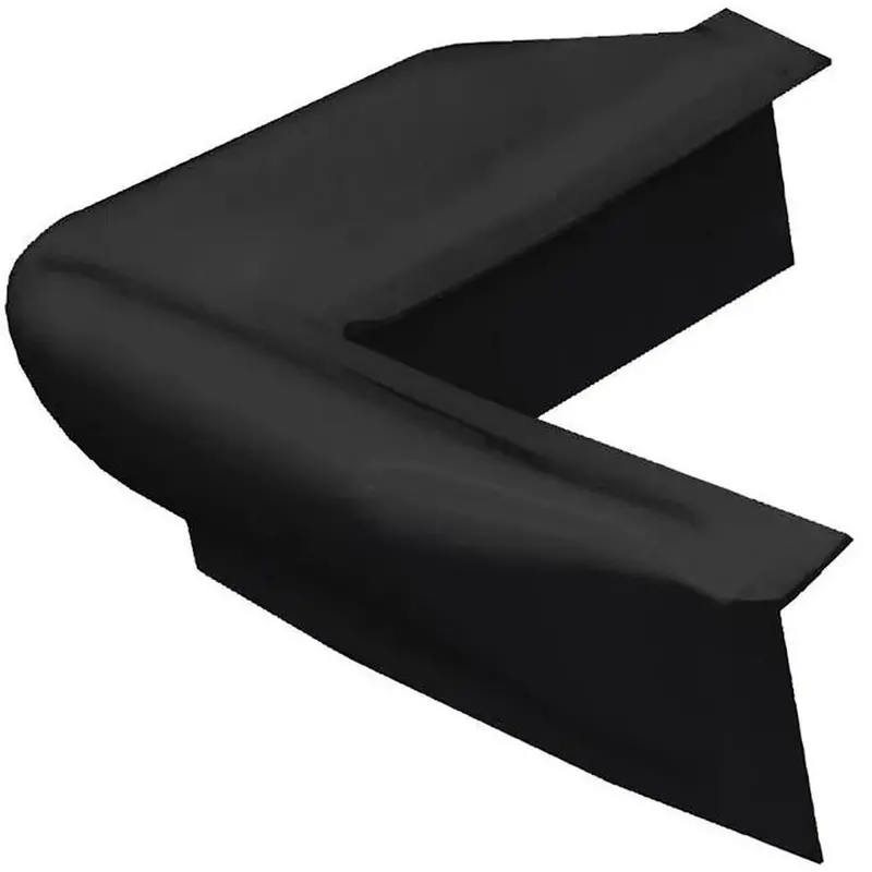 Dock Edge Corner Dock Bumper Guard – Black Finish (De73104F) 1
