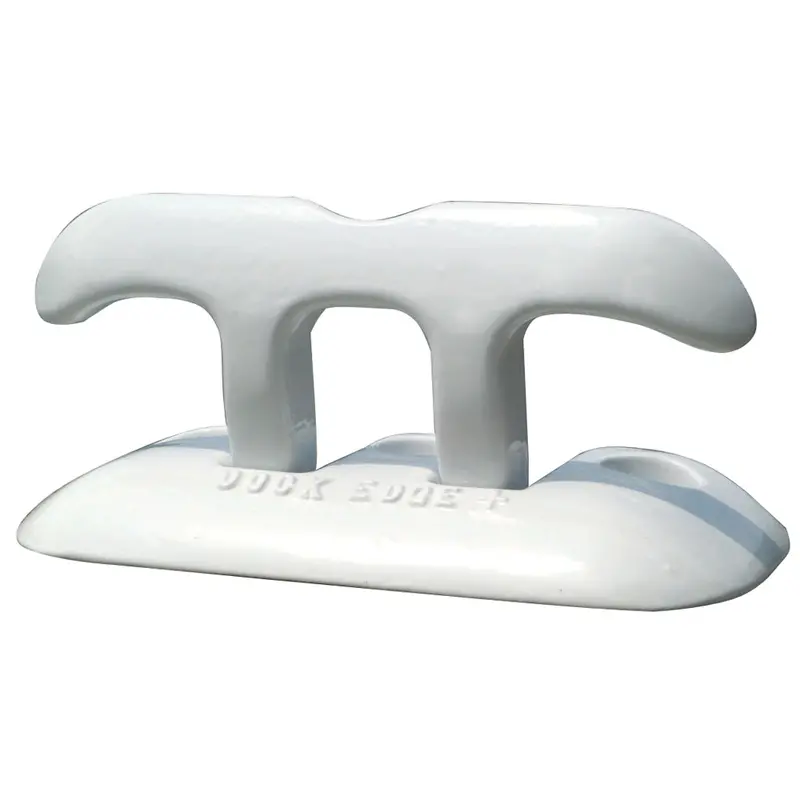 Dock Edge De2608Wf White 8" Flip-Up Dock Cleat 1
