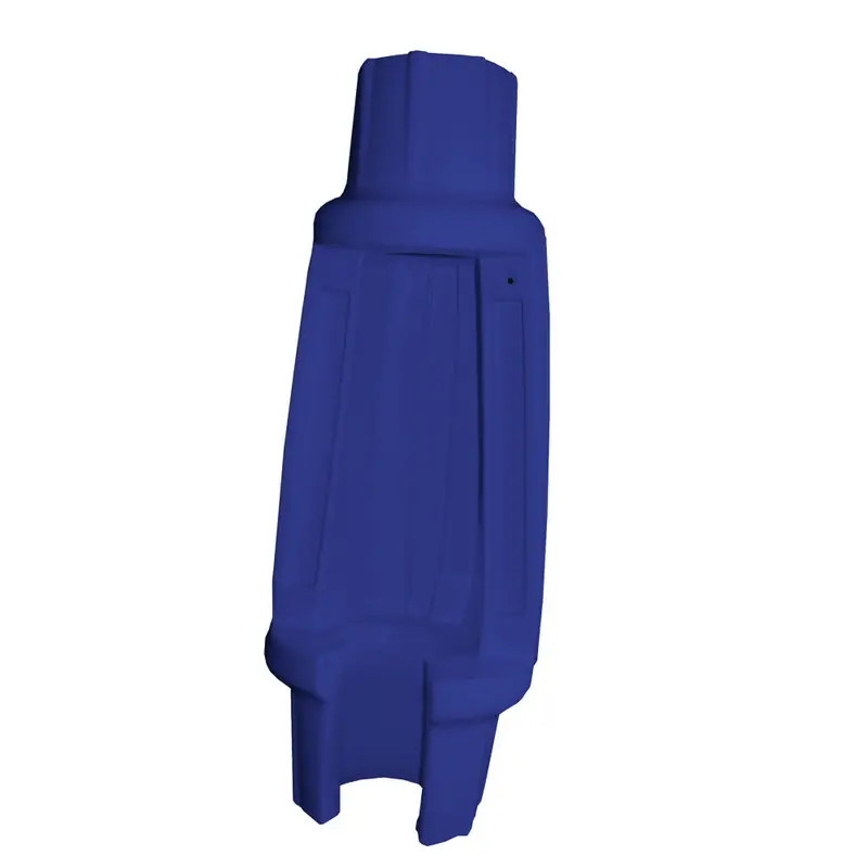 Dock Edge De91113F 18-Inch Torpedo-Shaped Pipe Bumper In Royal Blue 1
