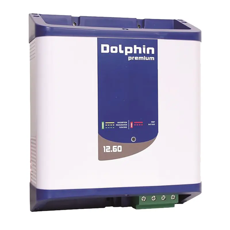 Dolphin Premium Series 12V 60A Multi-Output Battery Charger – 3 Outputs 1