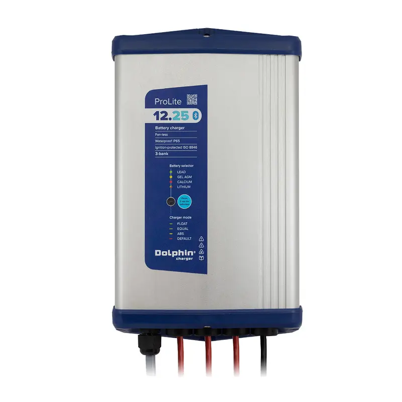 Dolphin Prolite Series 12V 25A Triple-Output Battery Charger 1