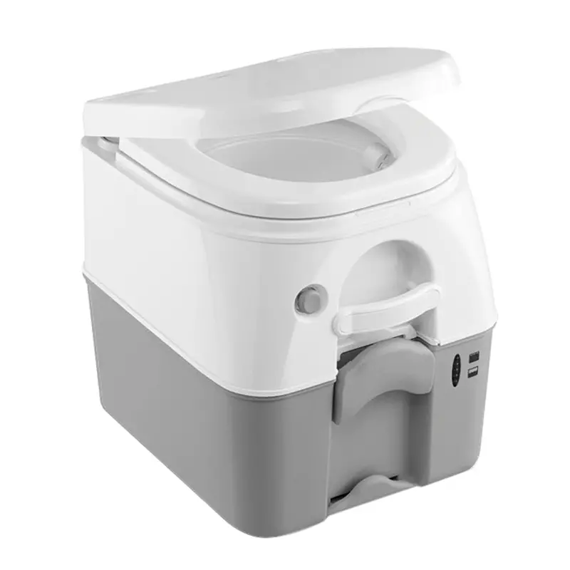 Dometic 5-Gallon Portable Rv Toilet With Mounting Hardware – Gray 1