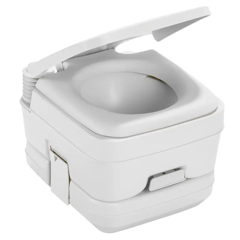 Dometic 962 Portable Camping Toilet – 2.5-Gallon Capacity, Grey Housing 1