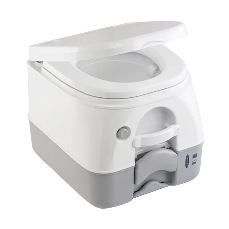 Dometic 974 Compact Portable Msd – 2.6-Gallon Grey Toilet With Mounting Brackets 1