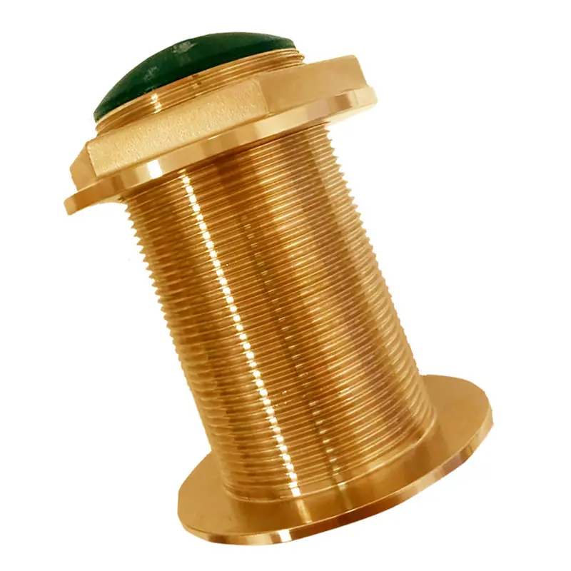 Echonautics Bt70Ma600-12 Bronze Thru-Hull Chirp Transducer – 600W Medium-Frequency (80–130 Khz), 12° Tilt 1