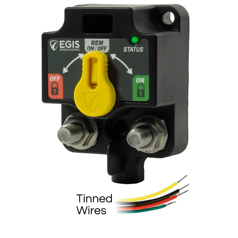 Egis Xd Flex 2 Single-Channel Relay With Knob And Tinned Wiring 1