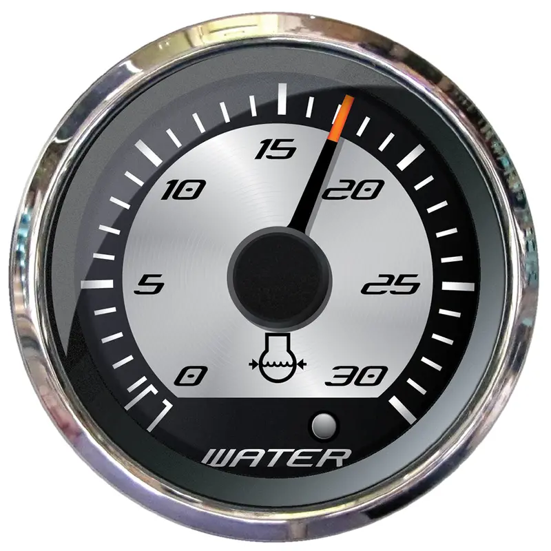 Faria Platinum 2-Inch Water Pressure Gauge – 30 Psi Range (Model 22023) 1