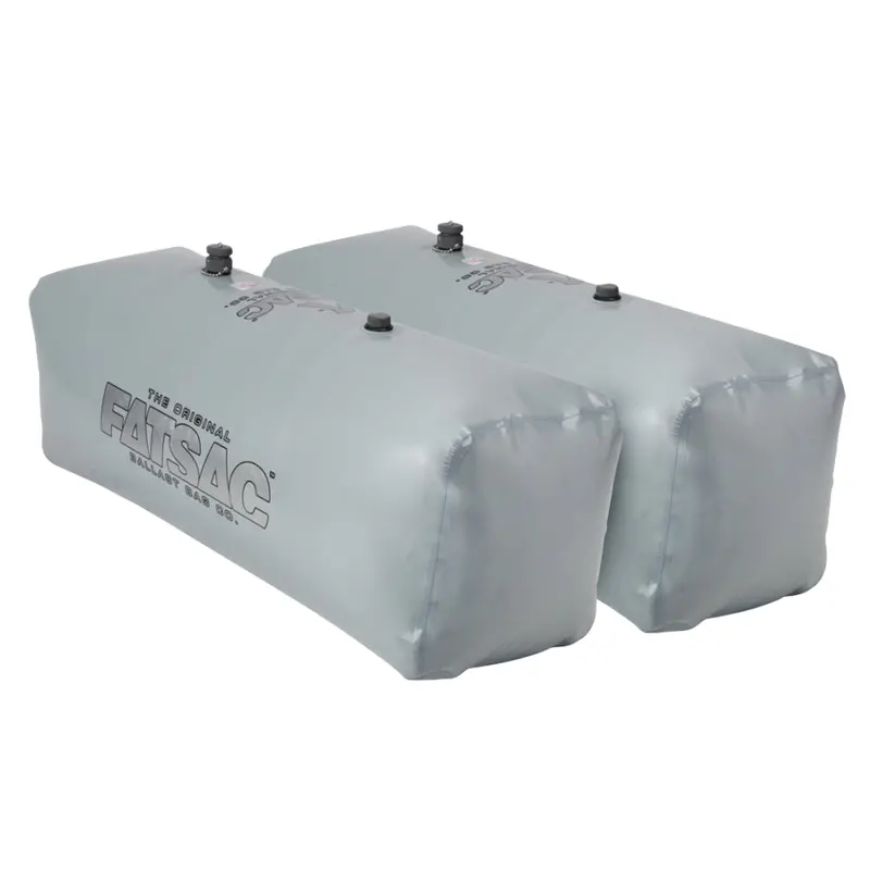 Fatsac V-Drive Dual Ballast Sacs – Pair, 400 Lb Each, Gray (W701-Gray) 1