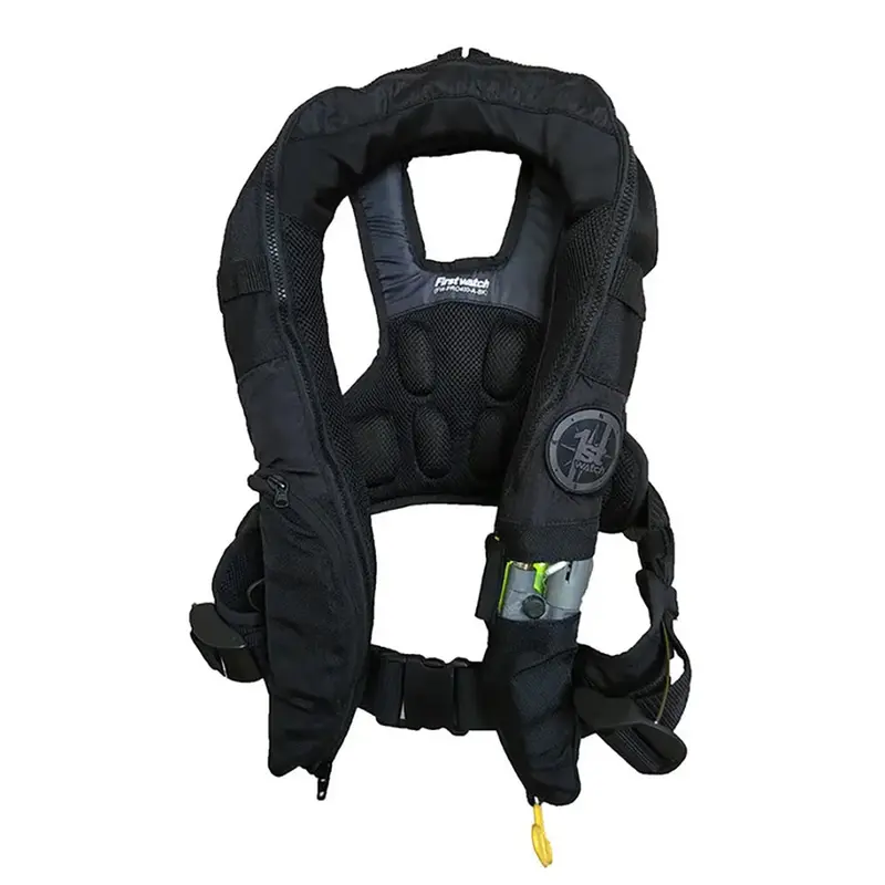 First Watch Auto/Manual Inflatable Pfd – 38G Buoyancy, Black [Fw-40Proa/M-Bk] 1