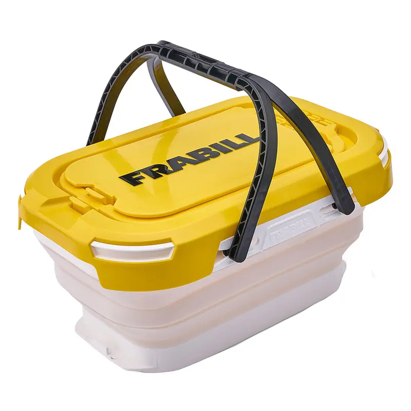 Frabill Collapsible Bait Bucket – 6-Gallon, No Aerator [Frbbc6] 1