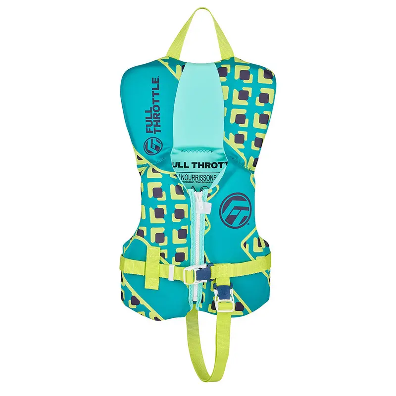 Full Throttle Infant Rapid-Dry Life Jacket – Aqua Color 1