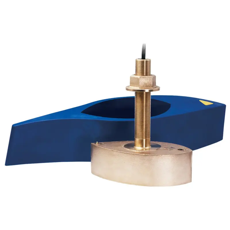 Furuno 526T-Hdn Bronze Thru-Hull Broadband Sonar Transducer With Temperature Sensor And High-Speed Fairing Block (1 Kw, No Plug) 1