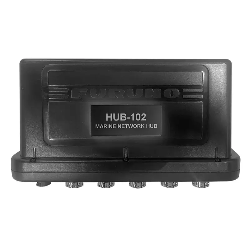 Furuno Hub102 Marine Ethernet Hub – 5-Port, Waterproof, Marinized Network Switch 1