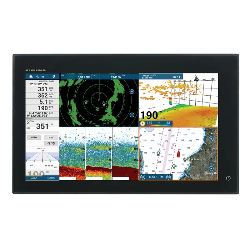 Furuno Navnet Tztouch3 16" Mfd With 1Kw Dual-Channel Chirp Sounder And Integrated Gps 1