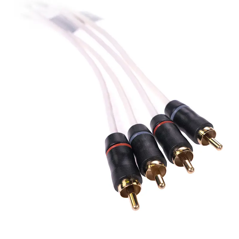 Fusion Performance 4-Channel Rca Cable – 6Ft – 010-12618-00 1