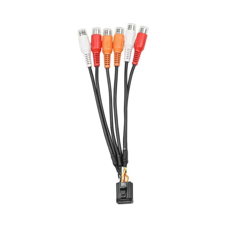 Fusion Stereo Zone 3 Connector Cable – 4-Wire Harness (No Auxiliary Input) [010-12812-04] 1