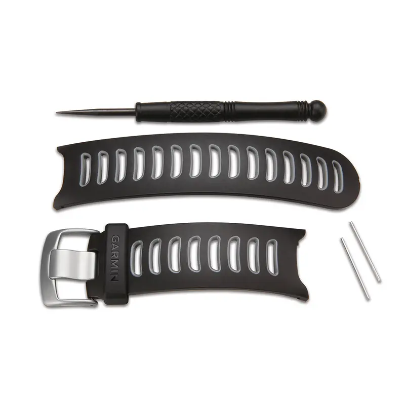 Garmin Approach S3 Gray And Black Replacement Watch Band (Model 010-11822-02) 1