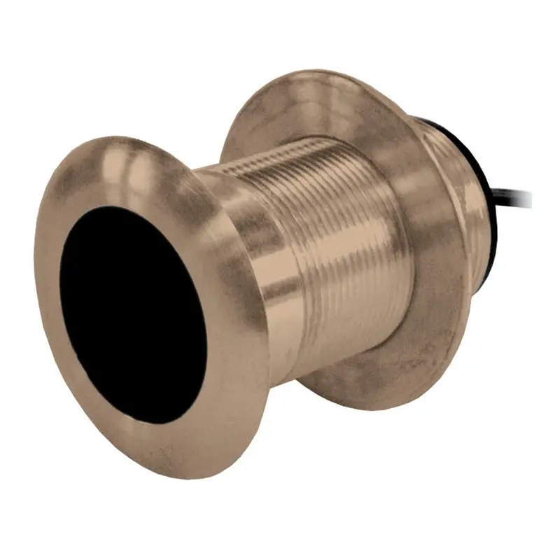 Garmin B117 Bronze Thru-Hull Transducer – Depth & Temperature Sensing, 8-Pin [010-10182-21] 1