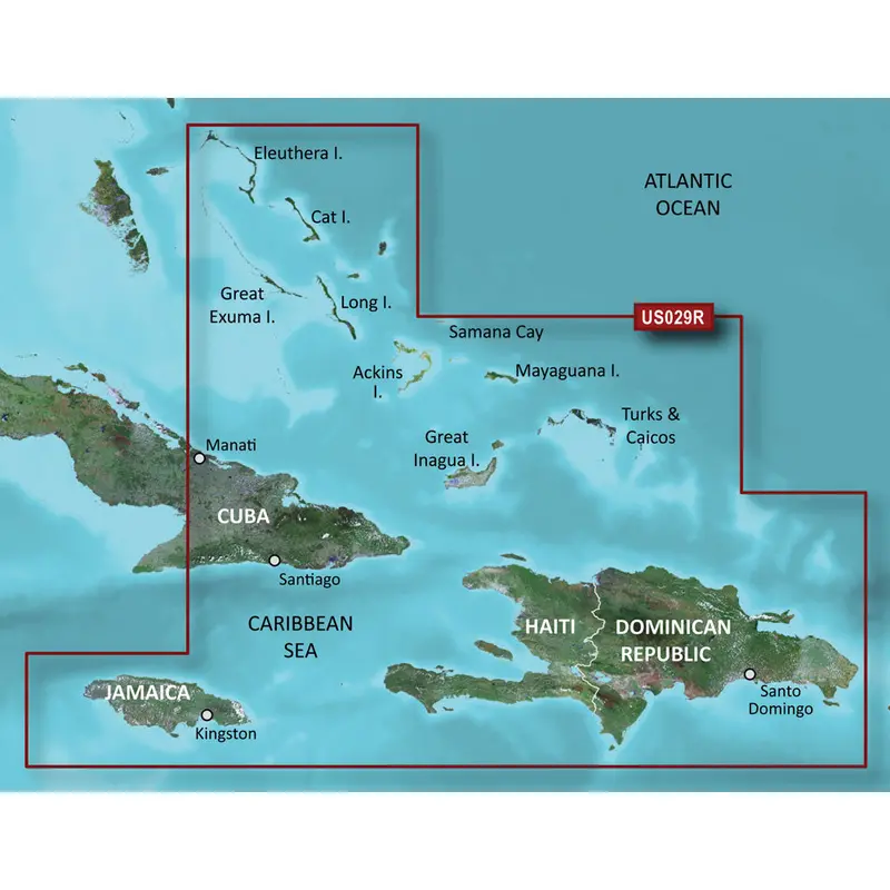Garmin Bluechart G3 Hd Southern Bahamas Chart – Microsd/Sd (Part #010-C0730-20) 1