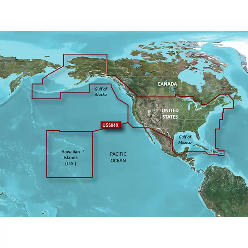 Garmin Bluechart G3 Hd Us & Canadian West Coast Chart – Microsd/Sd (Part #010-C1018-20) 1