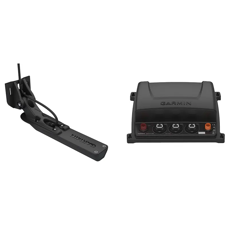 Garmin Gcv 20 Ultra Hd Scanning Sonar Black Box With Gt34Uhd-Tm Transom Mount Transducer – Model 010-02055-00 1