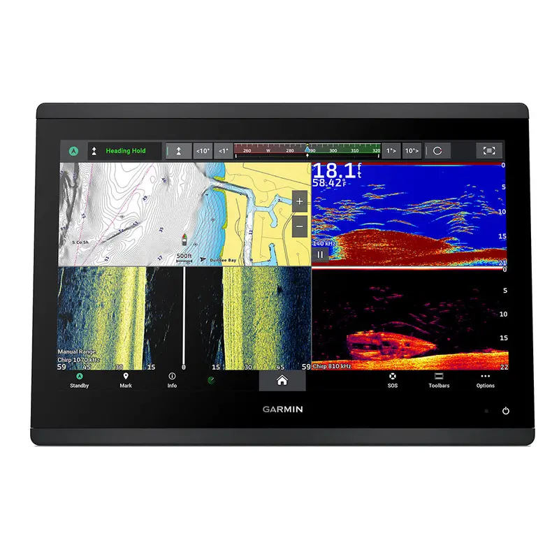 Garmin Gpsmap 1643Xsv Combo – 16" Touchscreen Chartplotter & Fishfinder With Gn+ Support 1