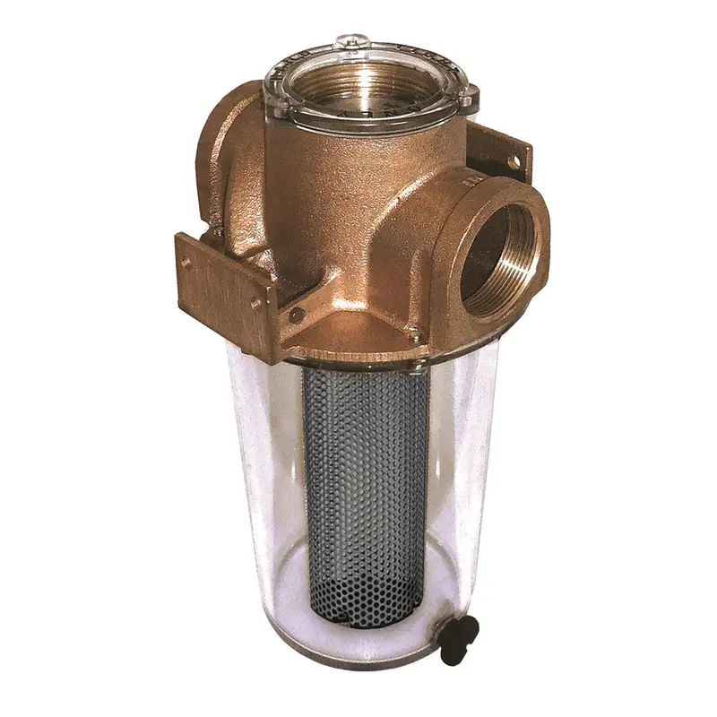 Groco Arg-1000 1 Inch Raw Water Strainer With Monel Basket 1