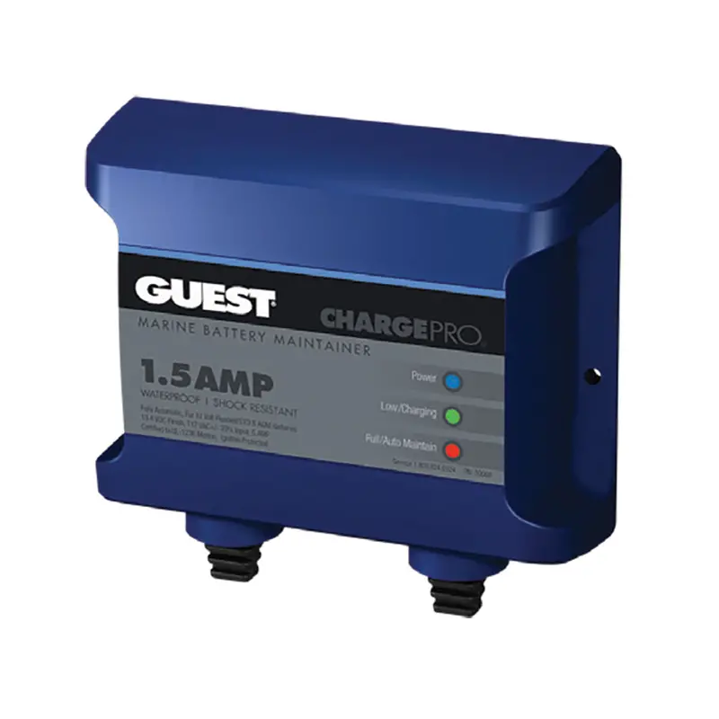 Guest 1.5A Automatic Battery Maintainer – Compact Trickle Charger For Marine Use (Sku 2701A) 1