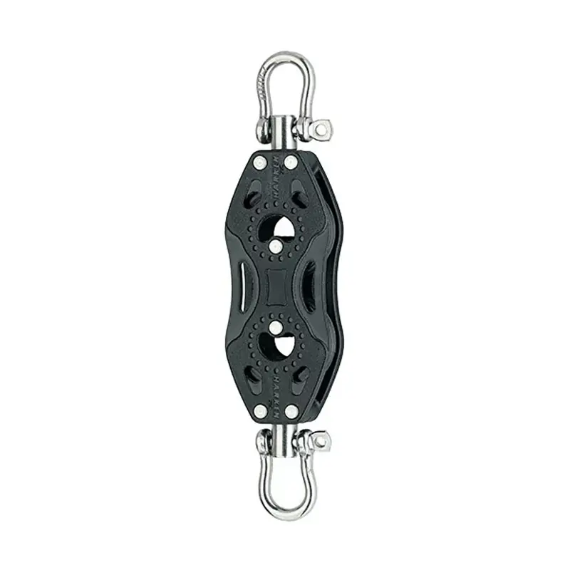 Harken 29Mm Carbo Double Swivel Pulley – Symmetrical Fishing Rigging Block With Low-Friction Bearings [1214F] 1