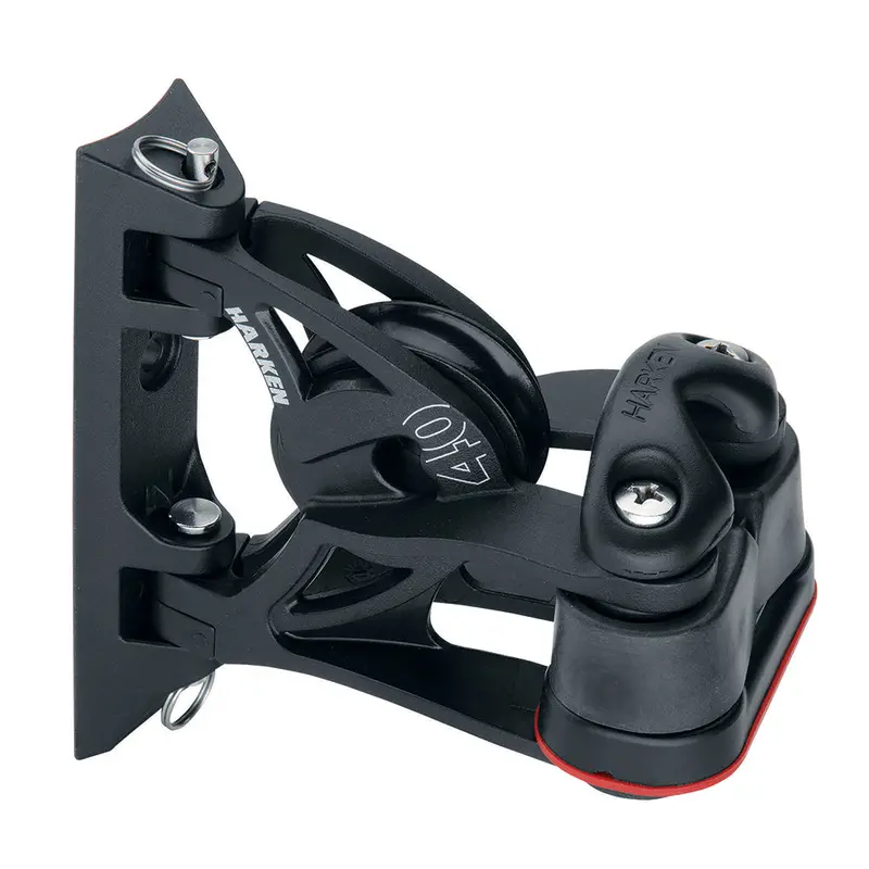 Harken 40Mm Pivoting Lead Block With Carbo-Cam Cleat [2157] 1