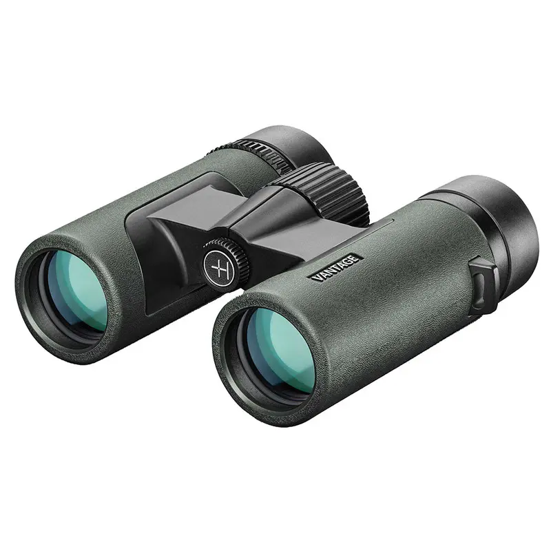 Hawke Vantage 8X32 Portable Roof Prism Binoculars – Green Coating 1