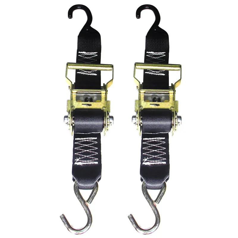 Heavy-Duty Ratchet Trailer Strap – 2" X 3' – Pair, Rod Saver R2Ttd3 1