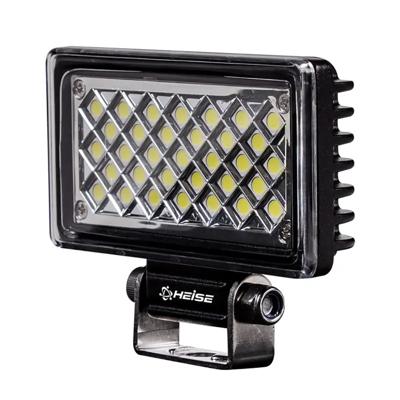Heise 3.625" X 2" Rectangular Marine Work Light 1