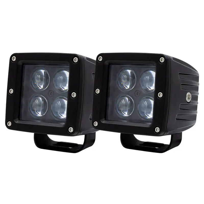Heise 3-Inch 4-Led Cube Light — 2-Pack Set For Dual Installation [He-Icl2Pk] 1