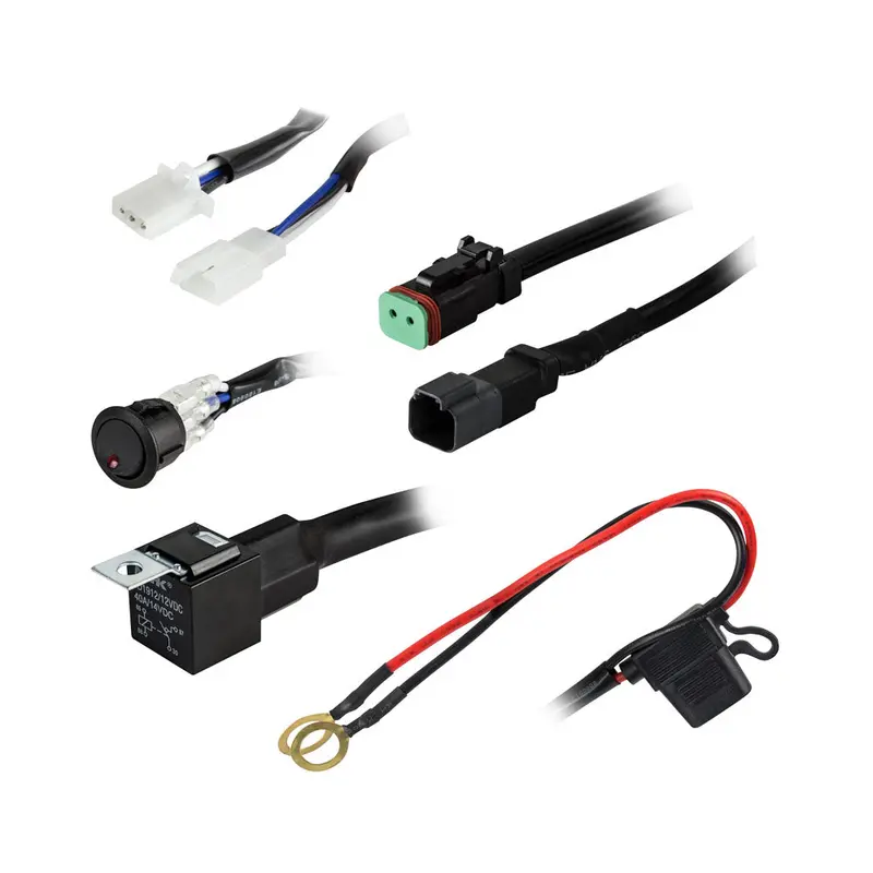 Heise Single-Lamp Dr Wiring Harness And Toggle Switch Kit – He-Slwh1 1