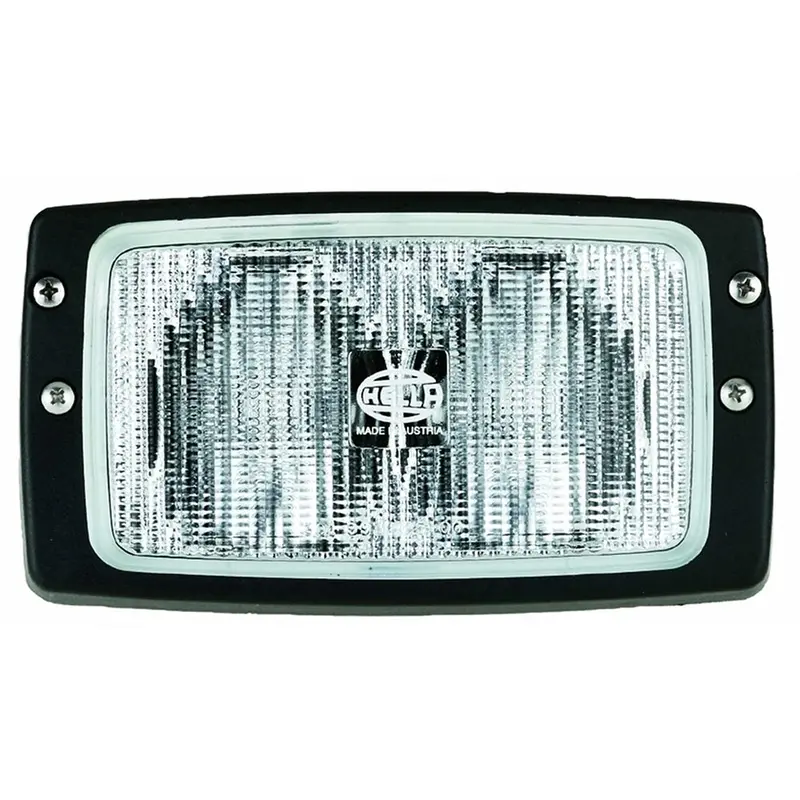 Hella Marine Double-Beam Halogen Flush-Mount Spreader Light — Blue-Chrome Finish [358115091] 1