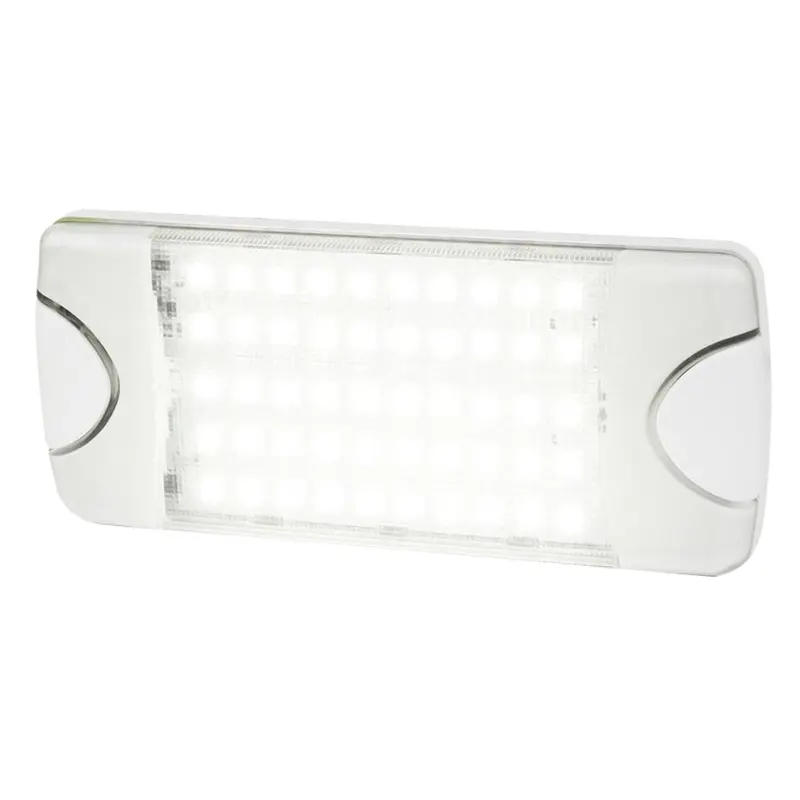 Hella Marine Duraled 50 Low-Profile Lamp – Wide White Spreader Beam – 12V 1