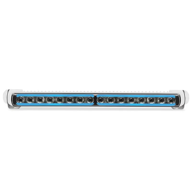 Hella Marine Sea Hawk-470 Pencil Beam Light Bar – White Housing, Blue Edge Accent (958140531) 1