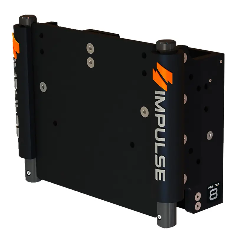 Impulse 8-Inch Electric Jack Plate With Set-Back Design And Standard Control – Black Anodized Finish [75062-B] 1