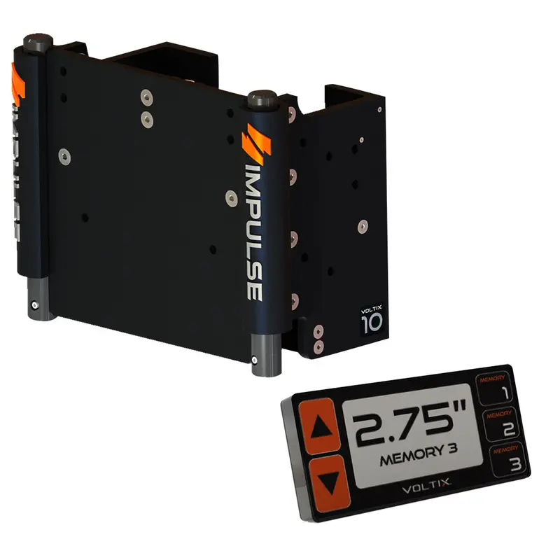 Impulse Xl Electric Jack Plate – 10-Inch Setback With Smart Control & Black Anodized Finish [75071-B] 1